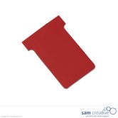 T-Karten Größe 2 Rot 86x60 mm