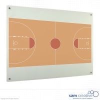 Whiteboard Glas Solid Basketball 120x150 cm