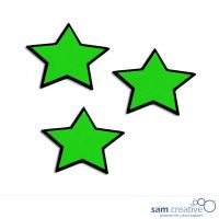 Whiteboard Magnetsymbole Stern 4x4 cm grün
