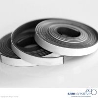 Whiteboard Magnetband 5mm Weiß, 2x 100cm