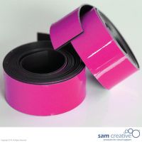 Whiteboard Magnetband 20mm Pink, 2x 100cm