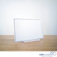 Whiteboard Desk Tischmodell Weiß 30x45 cm